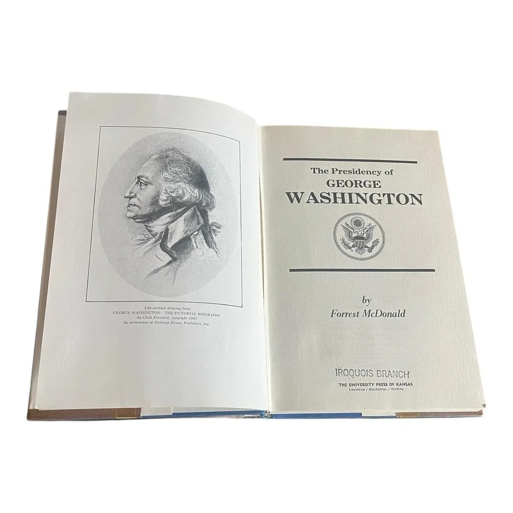The Presidency Of George Washington Forrest McDonald 1974 Ex Library Hardback DJ